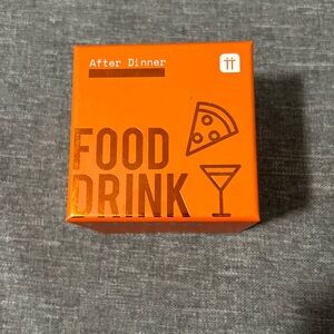 “After dinner” food/drink trivia game
